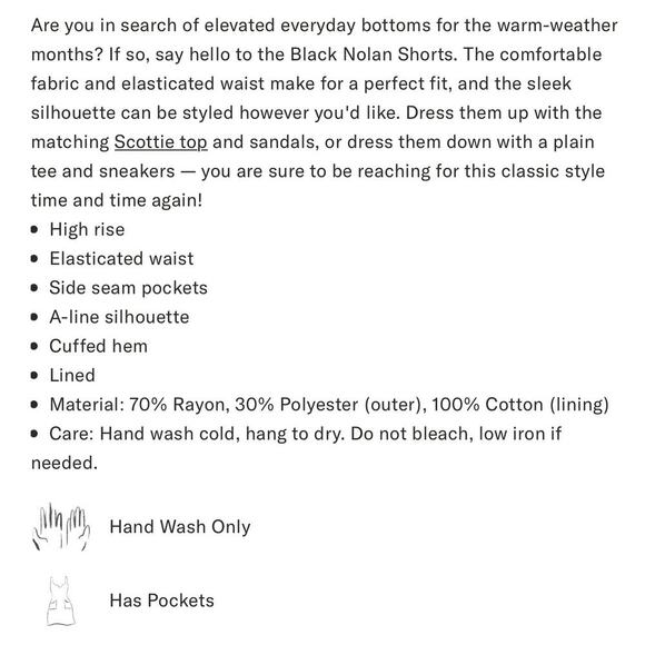 TUCKERNUCK Black Nolan Shorts Size Small - Picture 6 of 9